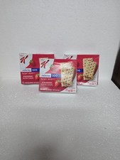 3PK-Special K Strawberry Pastry Crisps Snack 12count Flaky Bars EXP-16Mar/2026