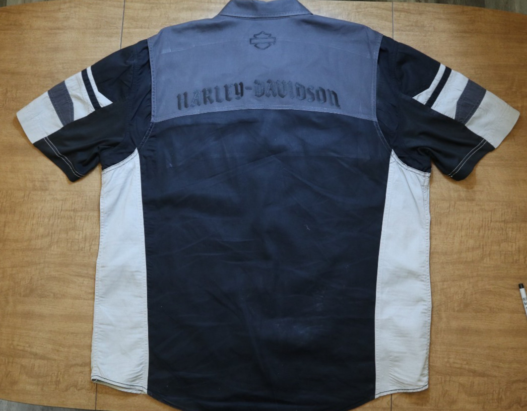 Harley Davidson Performance Vented Button Down Me… - image 6