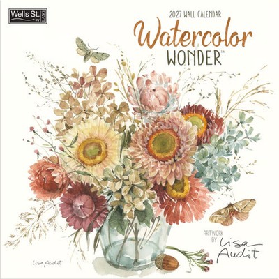 Wells Street by Lang,  Watercolor Wonder 2027 Wall Calendar by Lisa Audit