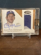 2016 Topps Clayton Kershaw Topps Dynasty Autograph AP-CK-1 09/10