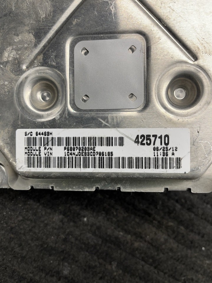 2012 Jeep Compass Patriot Engine Computer Control Module ECU ECM ...