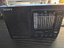 Sony 12 Bands ICF 7601 SW Conversion FM/AM Multi Band Receiver Radio Japan Works