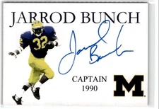 2009 TK LEGACY MICHIGAN WOLVERINES JARROD BUNCH AUTO /100 #CP9