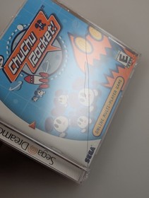 Sega Dreamcast - Chu Chu Rocket - Brand New Factory Sealed cracked