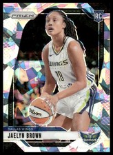 Jaelyn Brown Rookie RC 2024 Panini Prizm WNBA #31 Ice Prizms Dallas Wings