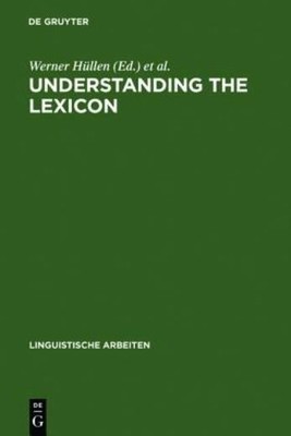 Understanding The Lexicon: Meaning, Sense And World Knowledg...