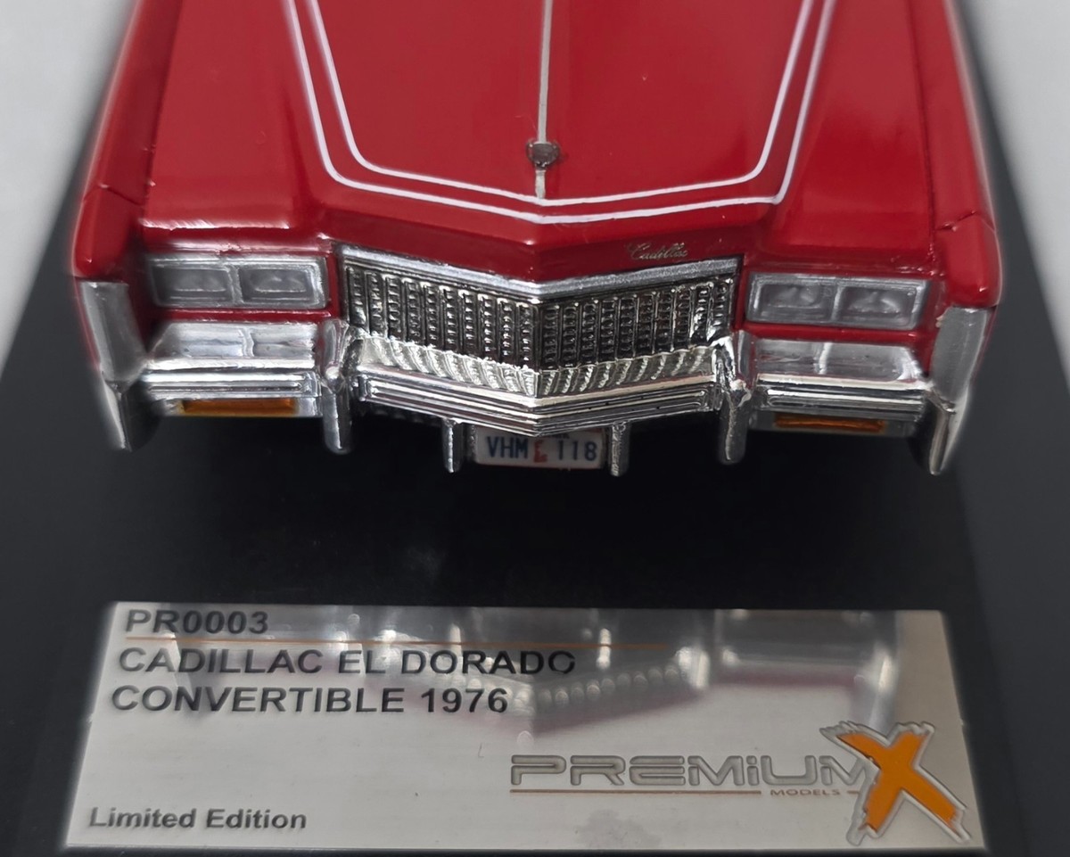 Cadillac Eldorado Convertible Open 1976 Red 1:43 Premium-X PRD003