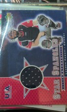 LANDON POWELL 2002 UPPER DECK USA STAR SPANGLED SWATCHES RELIC JERSEY PATCH SP