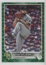 2022 Topps Series 2 Green Foilboard 491/499 Bryse Wilson #463 h7i