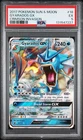 2017 Pokemon Sun and Moon. GYARADOS GX Crimson Invasion #18 PSA 5