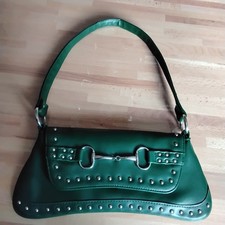 Handtasche Dennis Parrot grün snaffle bit