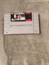 Tecmo Super NBA Basketball SNES (Super Nintendo Entertainment System, 1993
