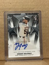 2025 Topps Update Grant McCray Rookie Baseball Stars Autograph Giants