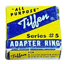 Tiffen All Purpose Series 5 Adapter Ring 557L Vtg Camera Accessory w/Box