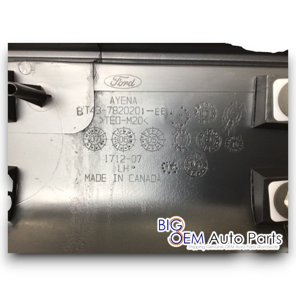 2007-2014 Ford Edge Driver guarnição da porta dianteira moldura inferior novo OEM 7T4Z-7820879-BA - Imagem 3 de 4