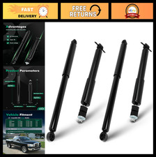 4 Pcs Front Rear Shocks Absorbers For Dodge Ram 1500 2002-2008 Rwd Auto Parts