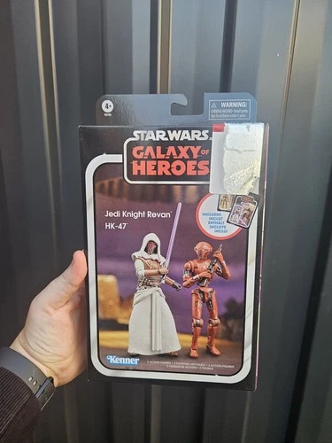 STAR WARS 2pk The Vintage Collection Galaxy of Heroes: HK-47 & Jedi Knight Revan