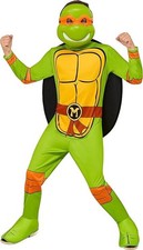 Rubie's Kid Boys' Teenage Mutant Ninja Turtles Michelangel Costume Jumpsuit  S