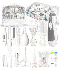 Baby Healthcare and Grooming Kit, Electric Safety Nail Trimmer Baby Nursery Kit,