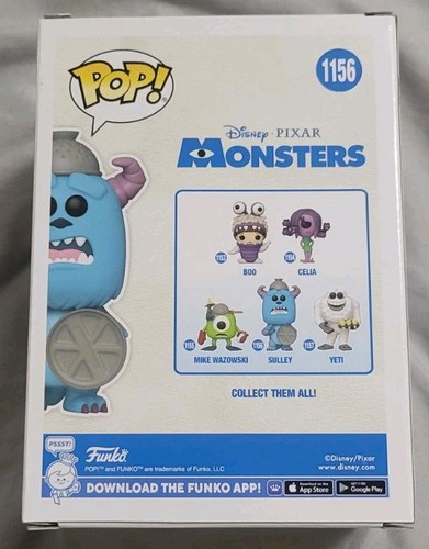 Sulley #1156 Disney Pixar Monsters Funko PoP! Figura - Imagen 3 de 9