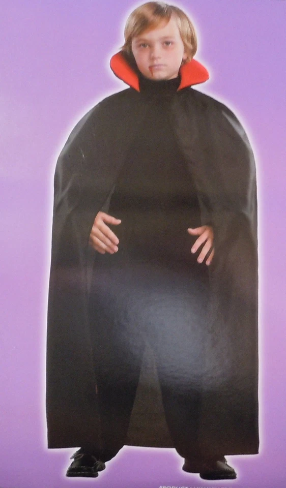 Capa de vampiro Totally Ghoul de 45 pulgadas para niños NUEVA Halloween Drácula niños niños Foto 2 de 2