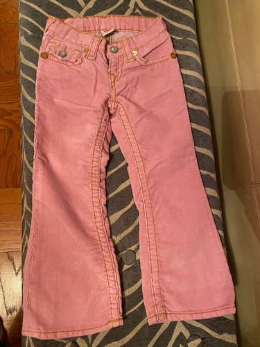 True Religion Kids Corduroy Pants Pink 