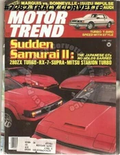 June 1983 Motor Trend 1947 Veritas Rennsportwagen Isuzu 1983 Daytona 500