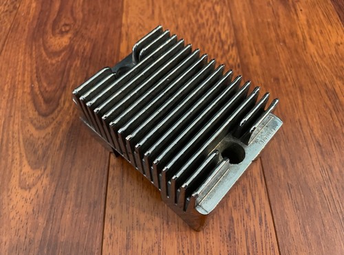 Mustang Vintage Chrome Voltage Regulator Heat Sync Cover - Picture 2 of 17