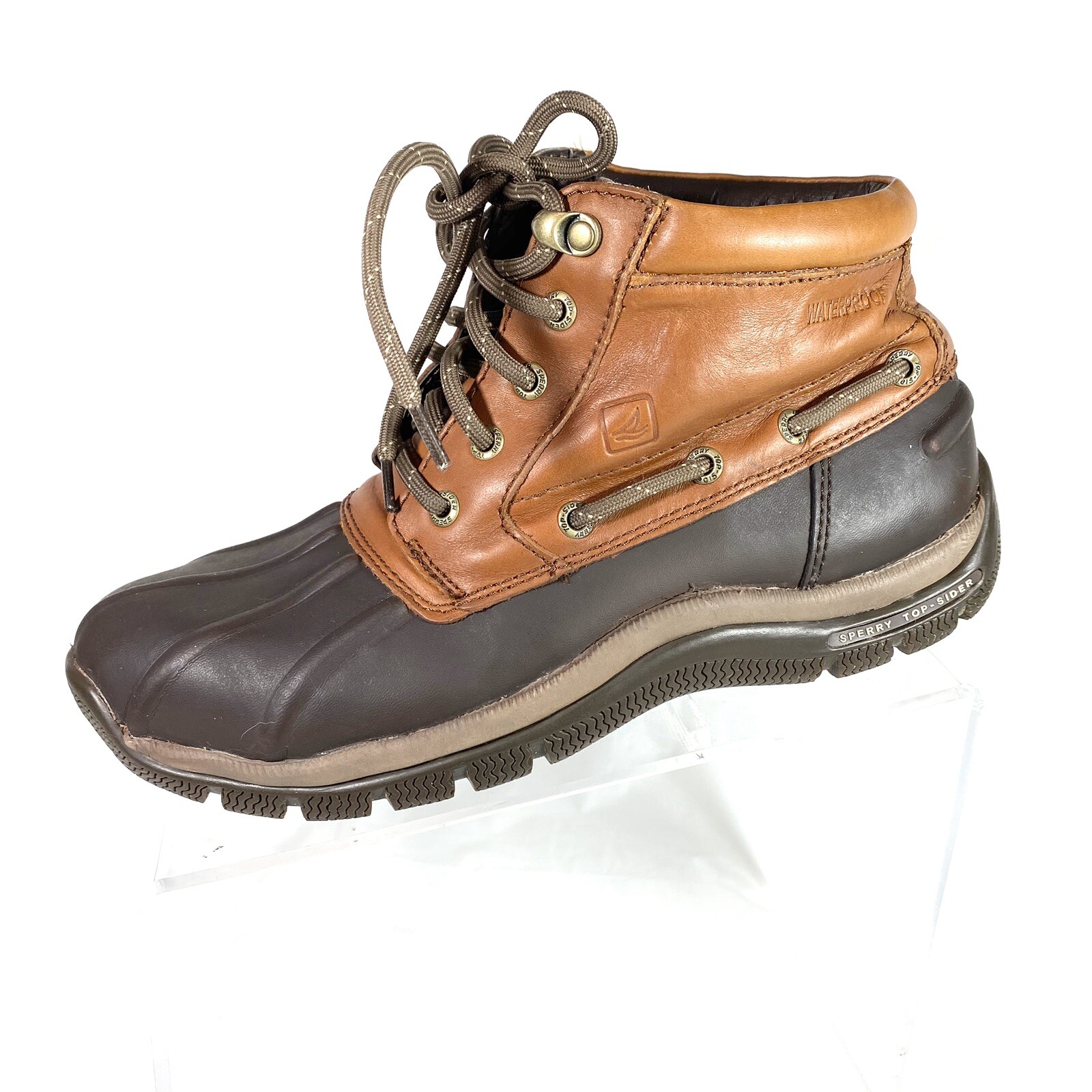 sperry ankle duck boots