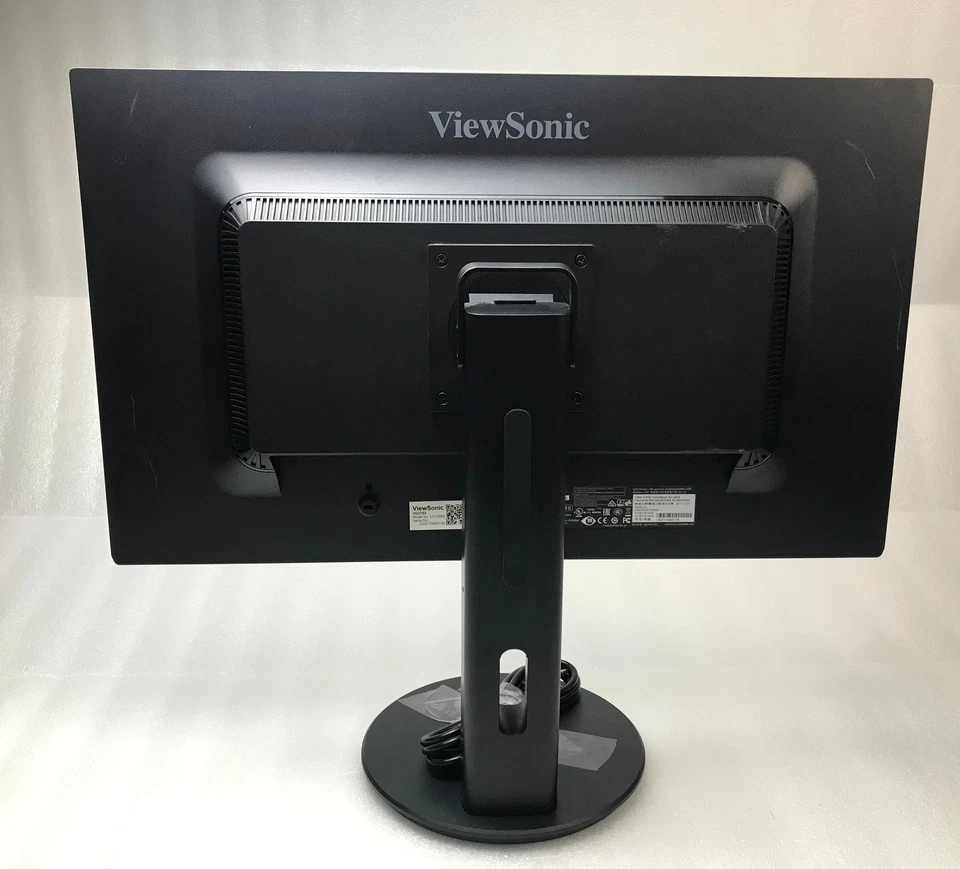 Monitor LCD 27" ViewSonic VG2753 - TESTADO E FUNCIONANDO - Grau B com cabo de alimentação - Imagem 4 de 4