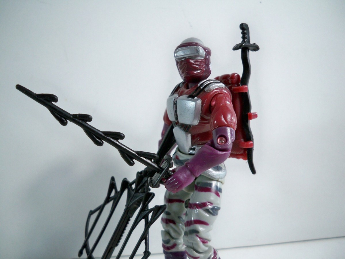 K23 NIGHT CREEPER x 2 COMPLETE 1990 & 1993 GI JOE COBRA FIGURE