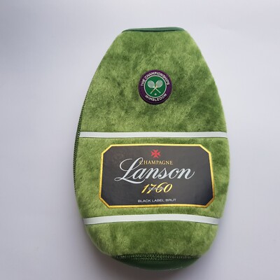 Wimbledon Flaschenkühler Lanson Champagner Fra cr Tennis grün Reißverschluss Brut London