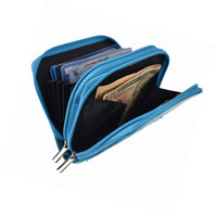 Hopsooken Womens Rfid Leather Credit Card Holder Wallet Small Zipper Case Purse Hopsooken Womens Rfid Leather Credit Card Holder Wallet Small Zipper Case Purse