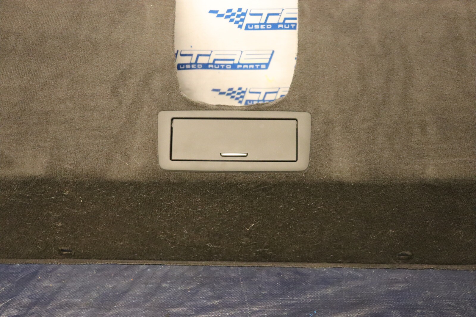 2012 AUDI R8 5.2 QUATTRO SPYDER V10 OEM REAR UPPER PACKAGE TRAY TRIM #1256