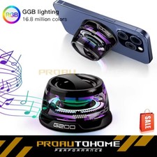 1/2/3pcs Magnetic Portable Speaker G200 Mini Sound 5.3 Bluetooth Phone Holder US