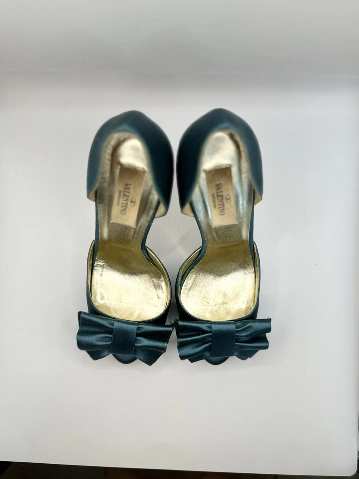 Garavani Valentino Women Silk Shoes, Size EU 37/ US 6.5 Foto 4 de 4