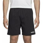 adidas Essentials 3 Stripes Chelsea Mens Training Shorts Black Gym Excerise