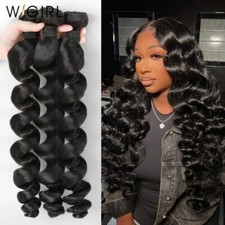 Loose Wave Weave Bundles Human Hair Loose Deep Wave Human Raw Hair Extensions
