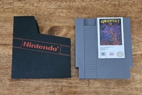 Gauntlet II (NES, 1990) Complete with Manual - Mint - Tested
