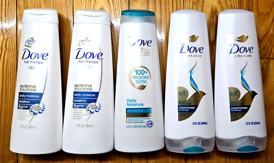 Dove Daily Moisture Shampoo – Feuchtigkeitsspendende Pflege Ohne Beschweren – 12 Oz / 340 Ml