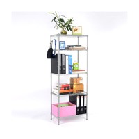 Langria 5 Tier Wire Storage Rack Organization Shelving Unit With Adjustable L... Langria 5 Tier Wire Storage Rack Organization Shelving Unit With Adjustable L...