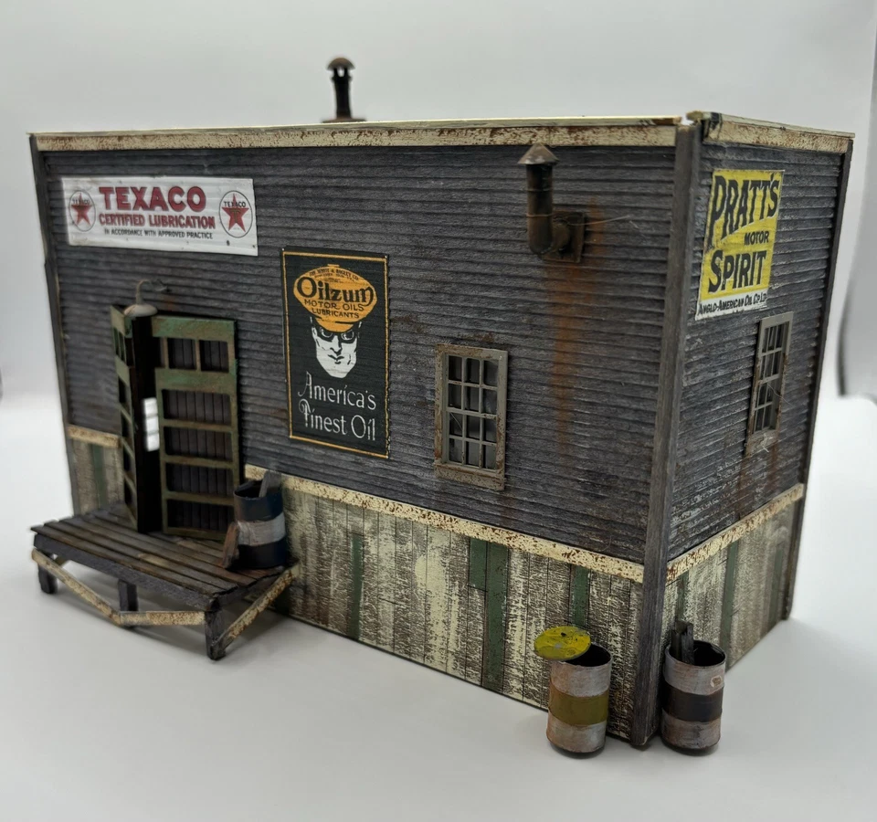 HO Scale Ollie Lube Structure Kit Laser Cut - Image 3 of 4