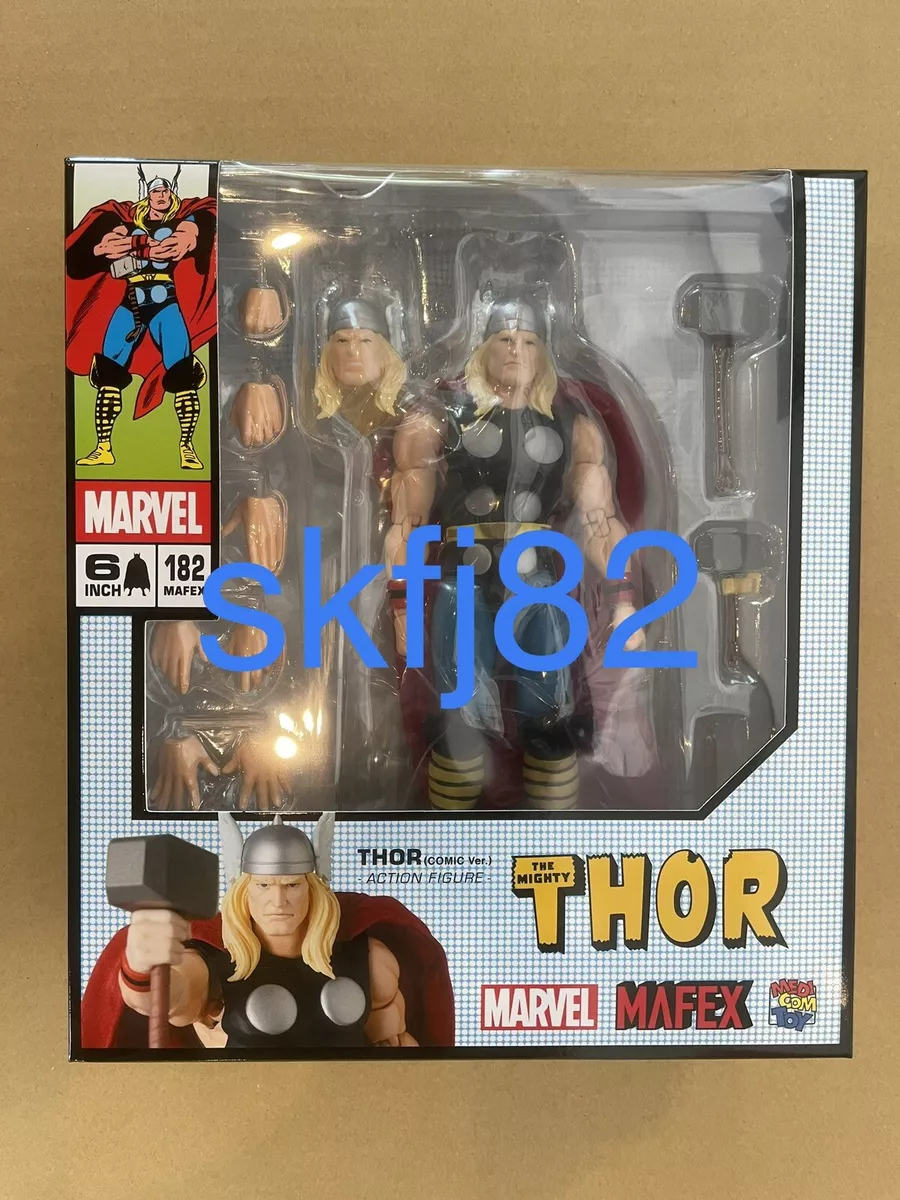 MEDICOM TOY MAFEX No.182 THOR COMIC Ver. Figure MARVEL