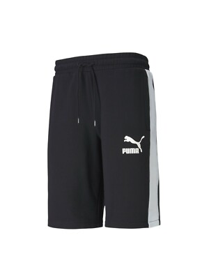 Shorts Men Puma Shorts Iconic T7 581559 01 Schwarz Weiß Sport