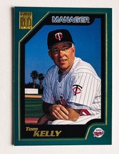 TOM KELLY 2001 Topps Baseball Manager #335 Minnesota Twins