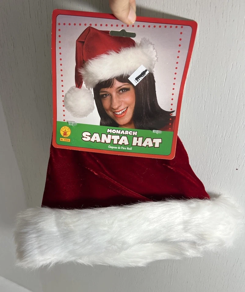 Sombrero de Papá Noel de Rubí vacaciones de Navidad señora Claus Foto 3 de 4