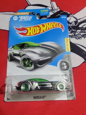 Hot Wheels Gazella GT Super Chromes 3/10 207/365 -- Need for Speed