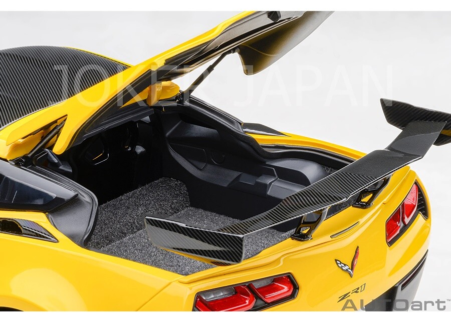 AUTOart Chevrolet Corvette (C7) ZR1 (Yellow) 71278 1/18 JDM | eBay