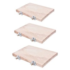 Bird Parrot Wood Platform Stand Rack Toy Pet Bird Parrot Rack Toy Hamster