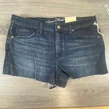 Universal Thread NWT Women's High-rise Shortie Shorts Denim Jean Shorts Sz 12